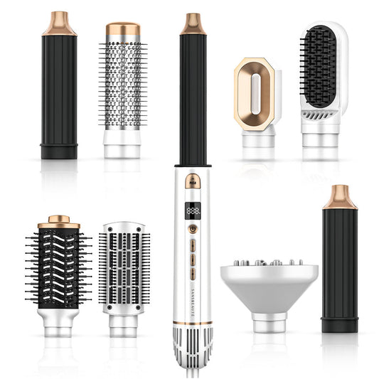 8-in-1 Styling Tool – Professioneel Föhnen, Krullen, Stijlen en Volume