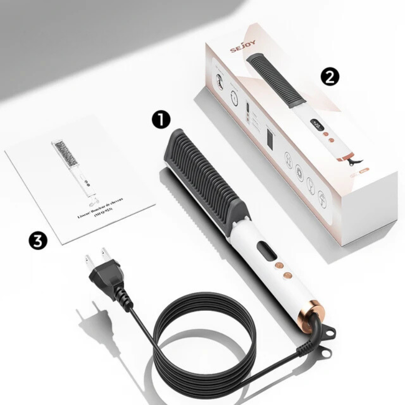 2-in-1 Haarstyler Krultang en Stijltang voor Alle Haartypes