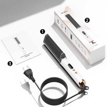2-in-1 Haarstyler Krultang en Stijltang voor Alle Haartypes