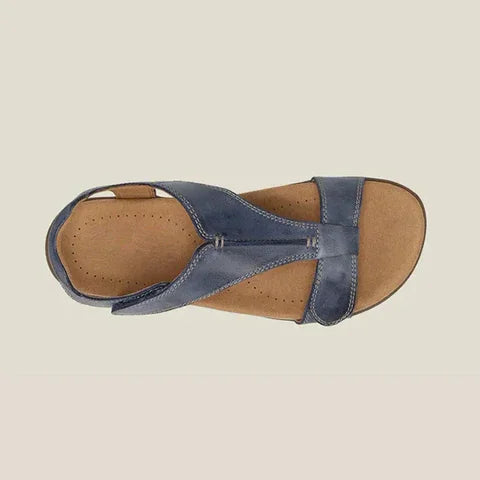Orthopedische leren sandalen dames - comfortabele stijlvolle zomersandalen