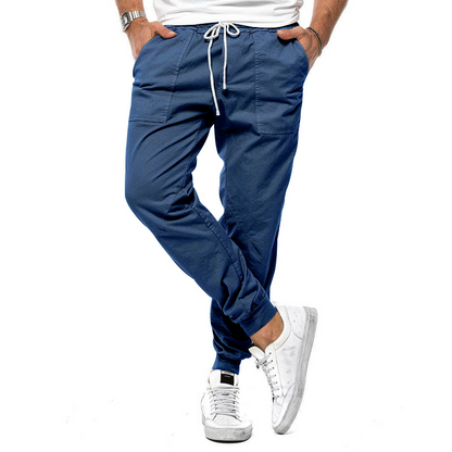 Heren Micro-Stretch Broek - Comfortabel en Casual voor Dagelijks Gebruik