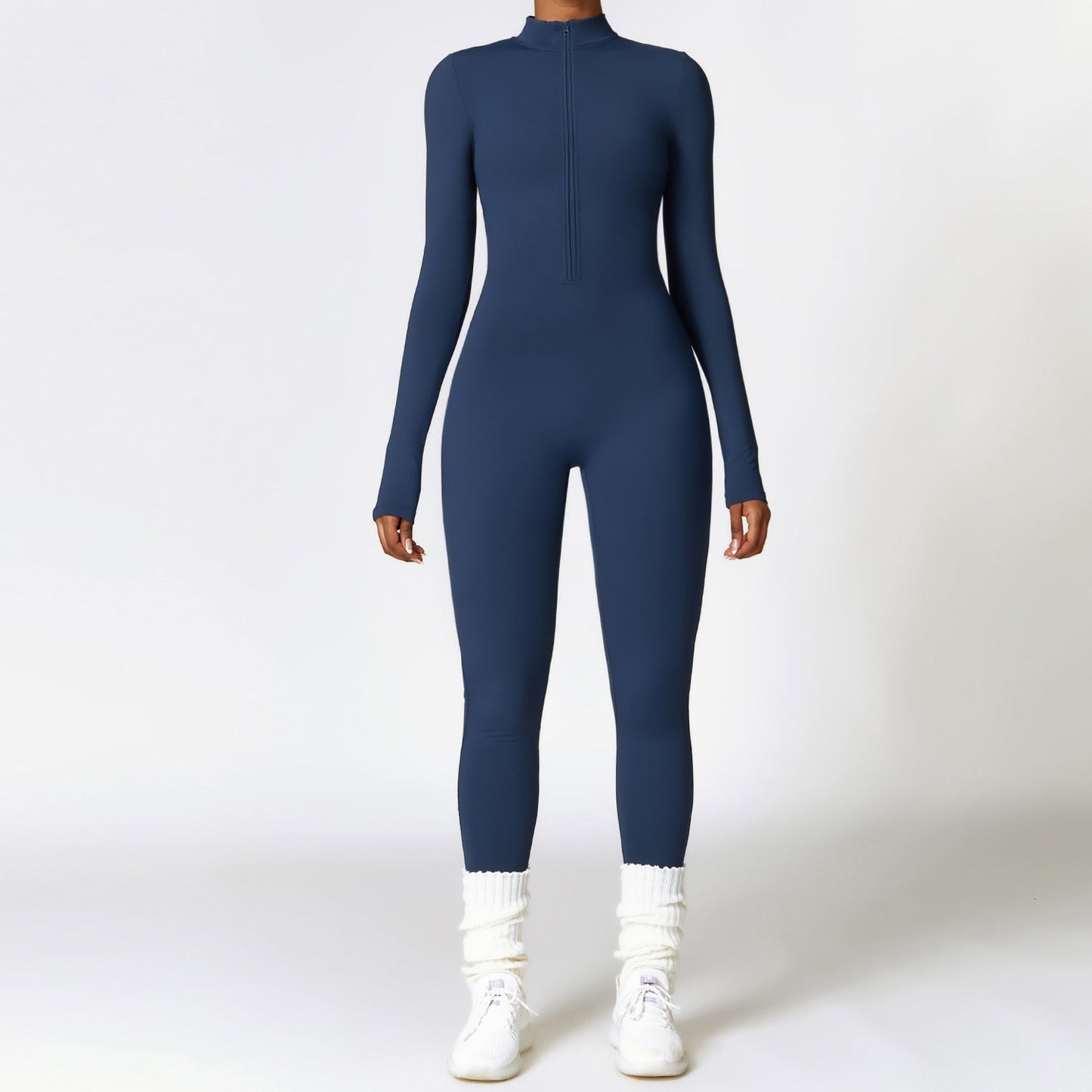 Fleece Zipper - Dames - Ski Fashion - Jumpsuit met Comfortabele pasvorm die met je meebeweegt