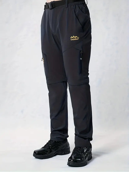 Heren Outdoorbroek - Ademend en Duurzaam - Met Praktische Rits