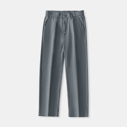 Heren Plooibroek - Recht Gesneden - Elegant en Comfortabel - Tijdloos Ontwerp