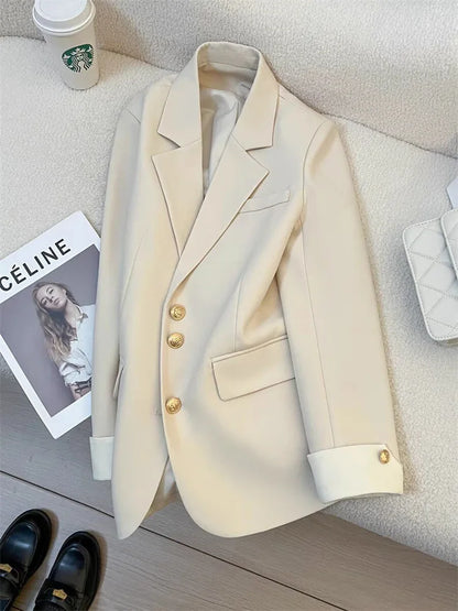 Blazer - Dames - Stijlvolle GENRY Blazer van Hoogwaardig Materiaal met Moderne Pasvorm en Elegante Afwerking