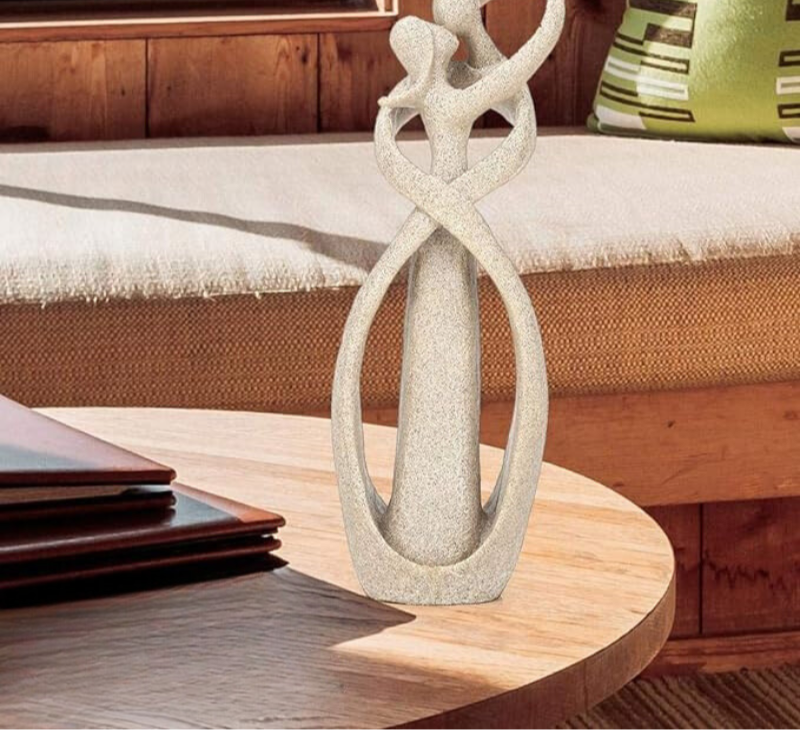 Abstract Beeldje – Tijdloos Symbool van Liefde & Verbondenheid als Uniek Cadeau