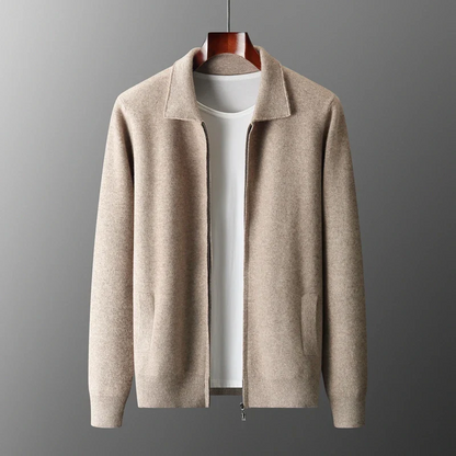 Heren Vest met Rits — Comfortabel, Tijdloos en Veelzijdig