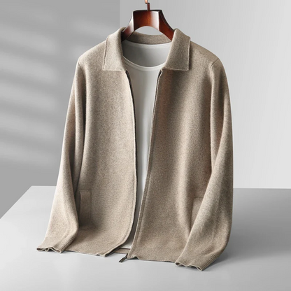 Heren Vest met Rits — Comfortabel, Tijdloos en Veelzijdig