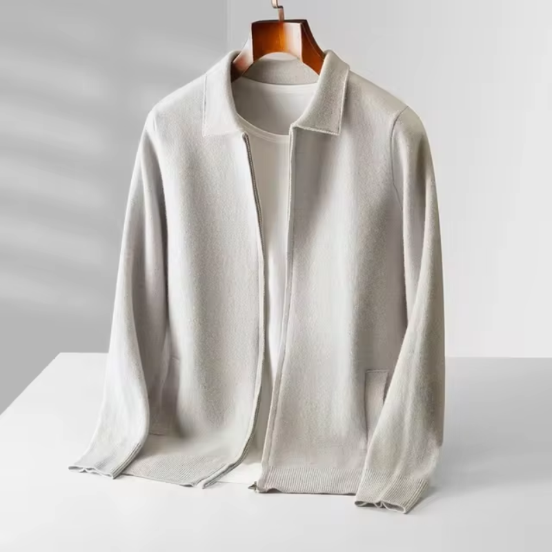 Heren Vest met Rits — Comfortabel, Tijdloos en Veelzijdig