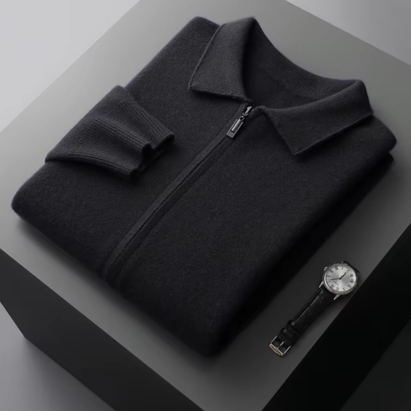 Heren Vest met Rits — Comfortabel, Tijdloos en Veelzijdig