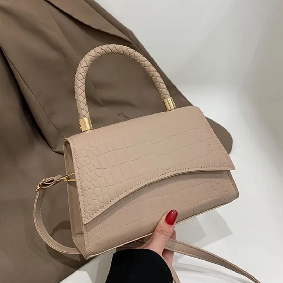 PU-Leren Handtas – Klassiek & Stijlvol Design met Crossbodyband en Duurzame Afwerking