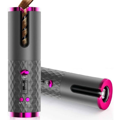 Draadloze Automatische Krultang met Toermalijn Keramiek – Klitvrij en Reisvriendelijk