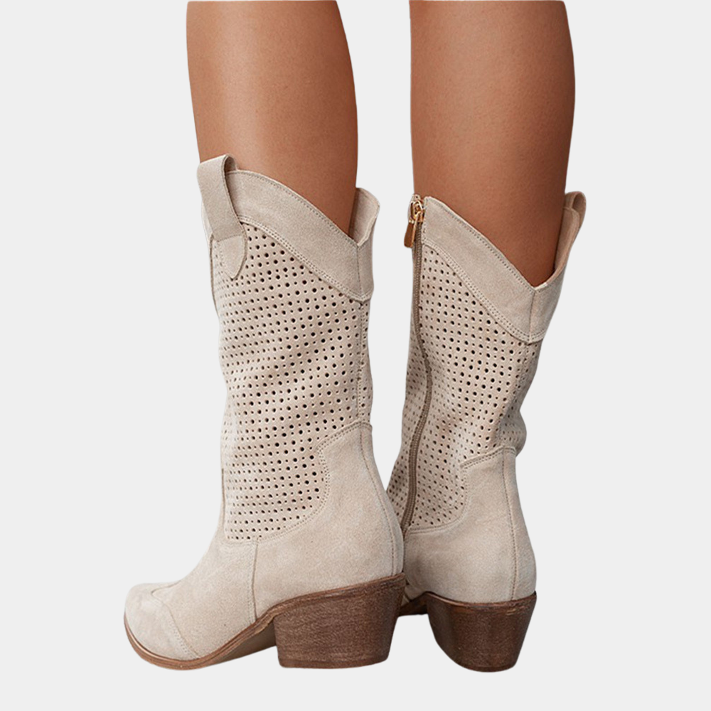 Orthopedische cowboylaarzen dames - stoere comfortabele western laarzen