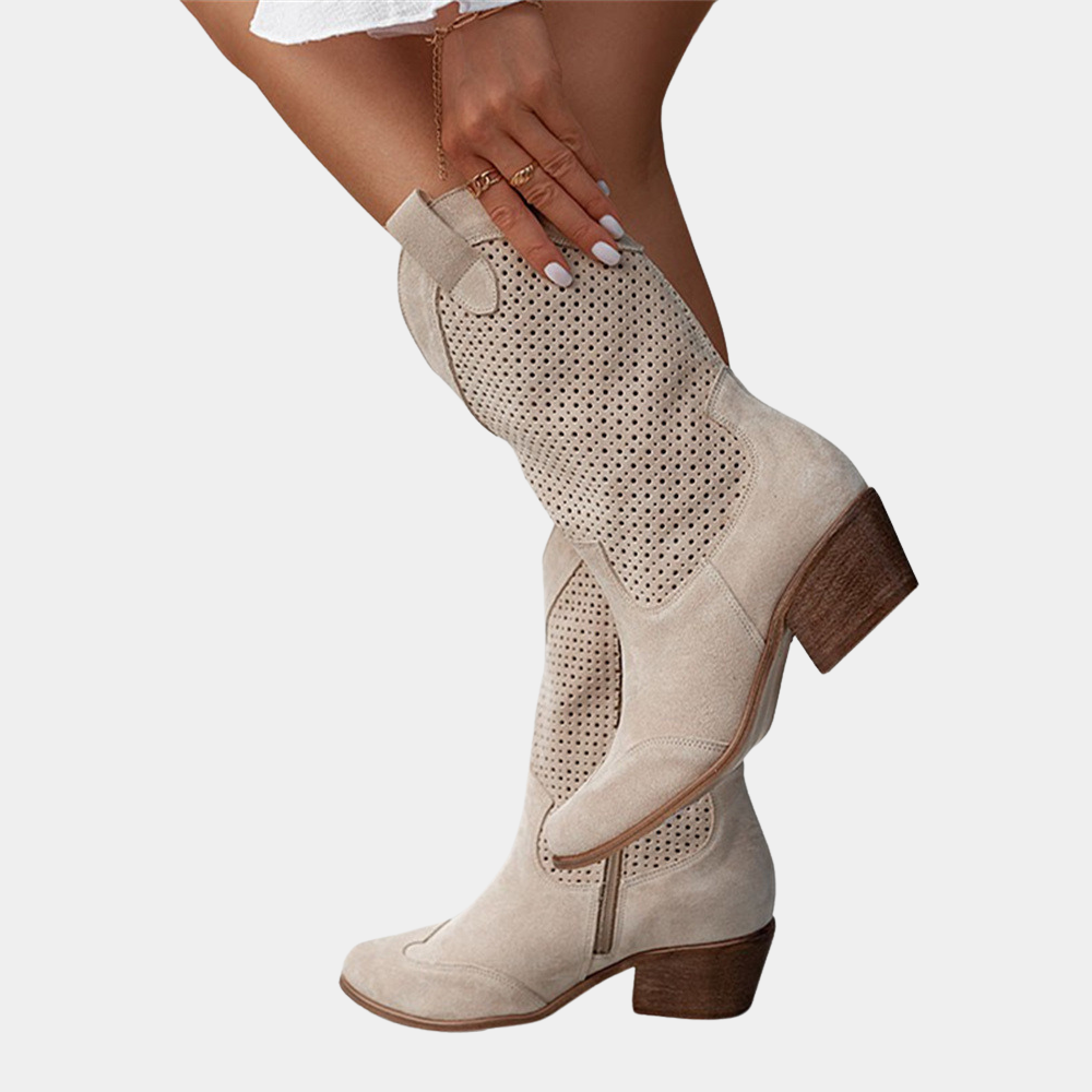 Orthopedische cowboylaarzen dames - stoere comfortabele western laarzen