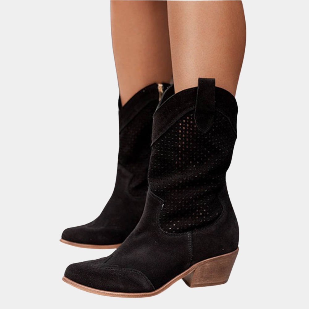 Orthopedische cowboylaarzen dames - stoere comfortabele western laarzen