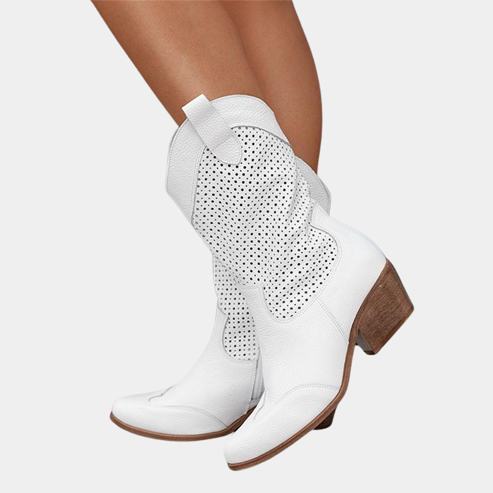 Orthopedische cowboylaarzen dames - stoere comfortabele western laarzen