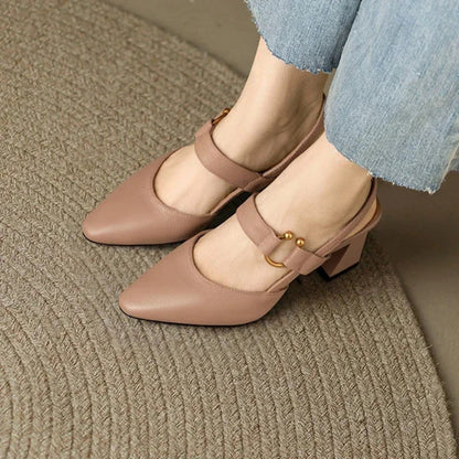 Orthopedische hakken dames - detail anti-slip zool en ademende voering