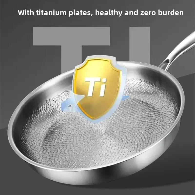 Forgeon titanium pan – gehamerde antiaanbak koekenpan voor inductie en dagelijks gebruik