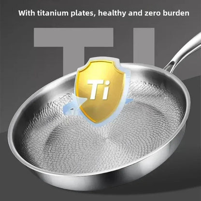 Forgeon titanium pan – gehamerde antiaanbak koekenpan voor inductie en dagelijks gebruik
