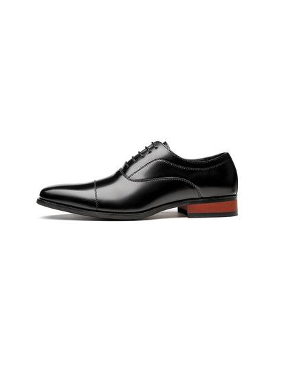 Leer Schoenen - Heren - Cap toe en Vetersluiting