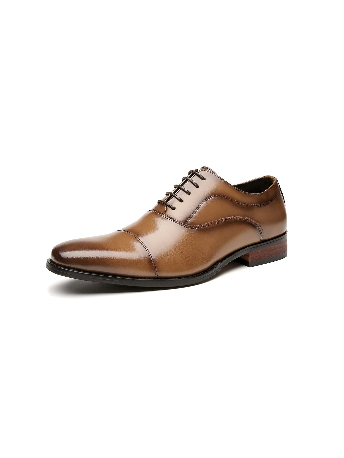 Leer Schoenen - Heren - Cap toe en Vetersluiting