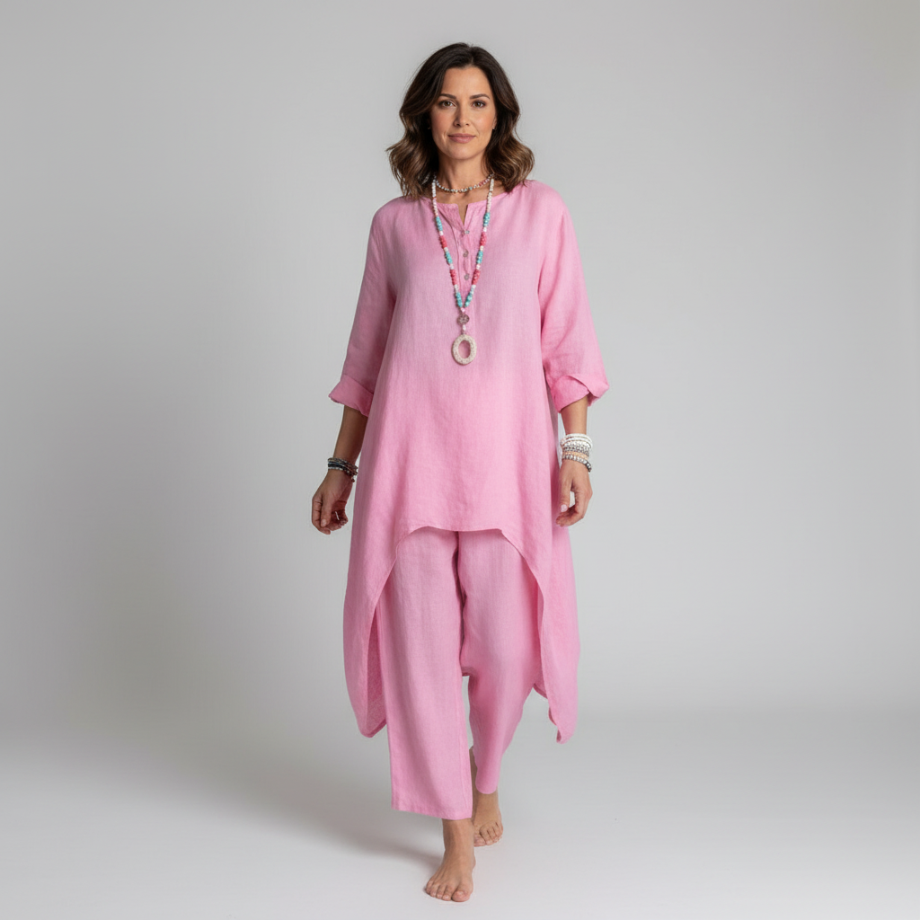 Tuniek set dames - draagbeeld