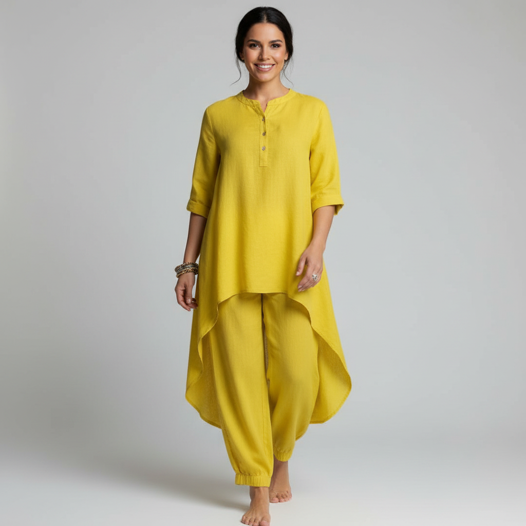 Tuniek set dames - draagbeeld