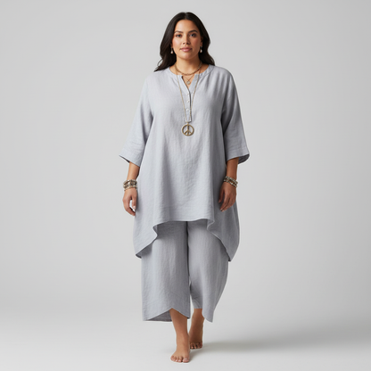 Tuniek set dames - draagbeeld