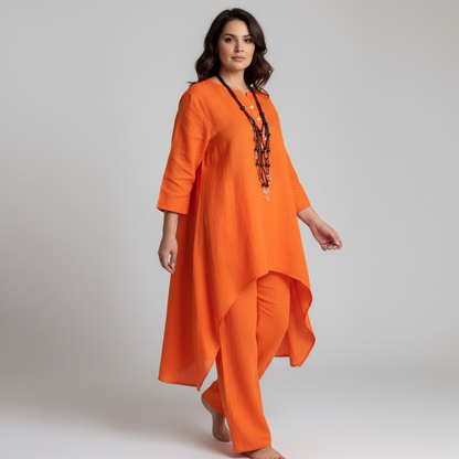 Tuniek set dames - draagbeeld
