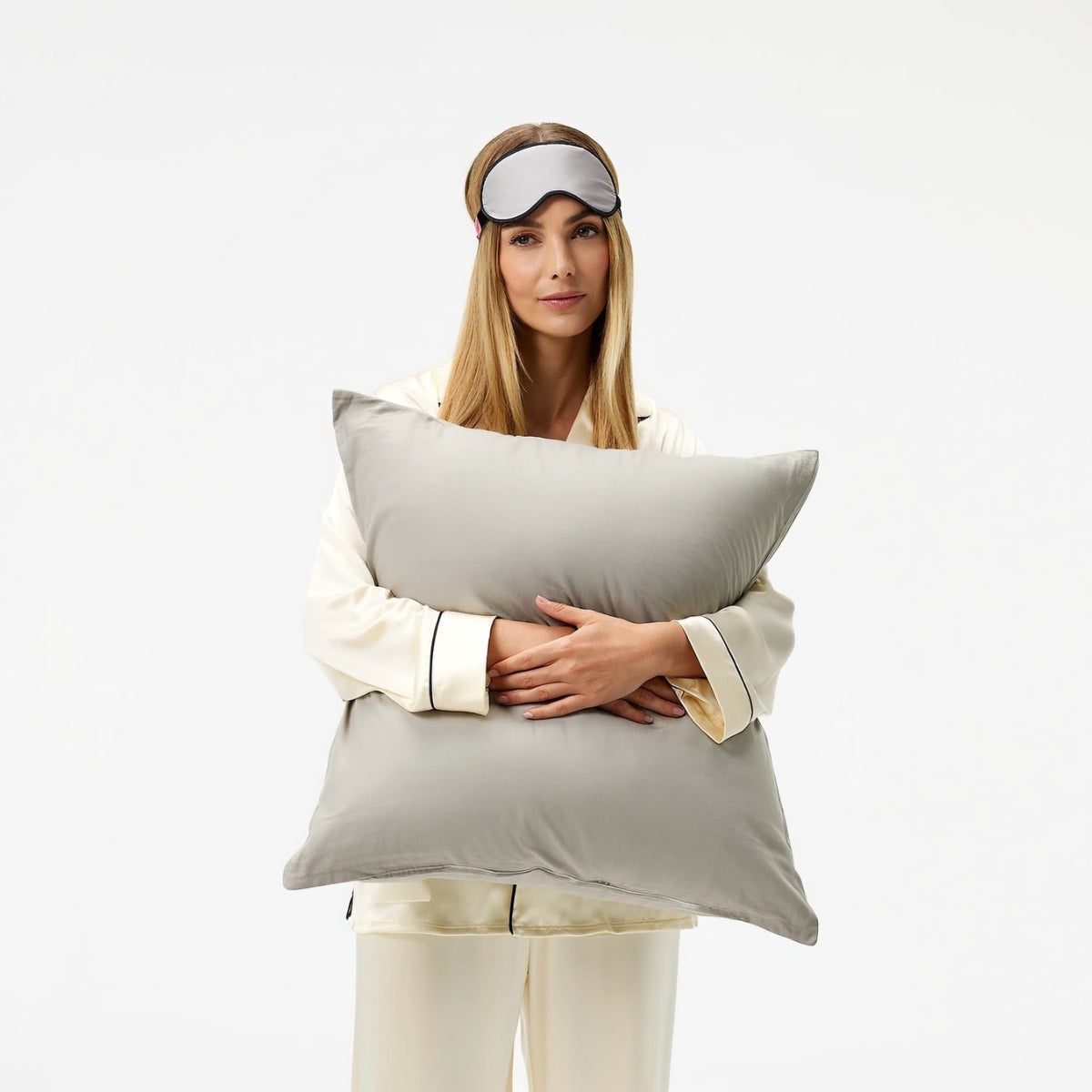 Kussenslopen van zijde 2 stuks huidvriendelijk voor koele nachten