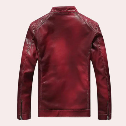 Herenjas - Leder - Tijdloos Design - Warm en Beschermend - Voor Elke Gelegenheid