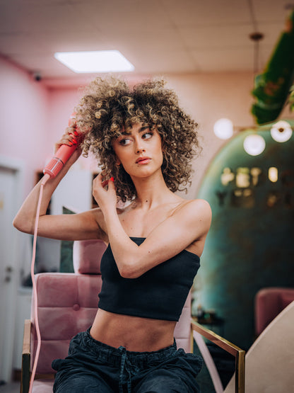 Sneldrogende Haardroger met Diffuser voor Gladde en Gedefinieerde Krullen