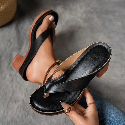 Orthopedische slippers hak dames - wit kleur lichtgewicht