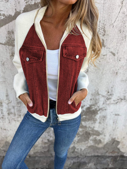 Jas Dames in Rood