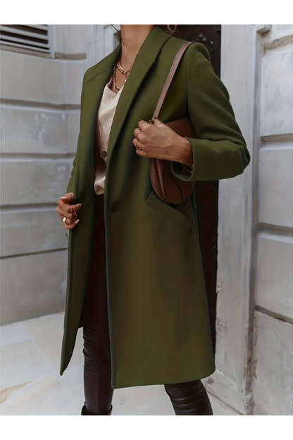Trenchcoat Dames in Legergroen