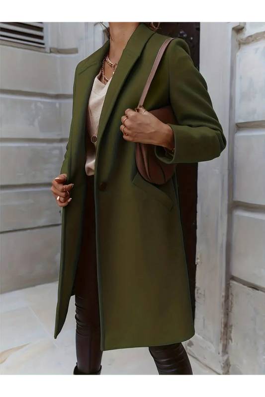 Trenchcoat Dames in Legergroen