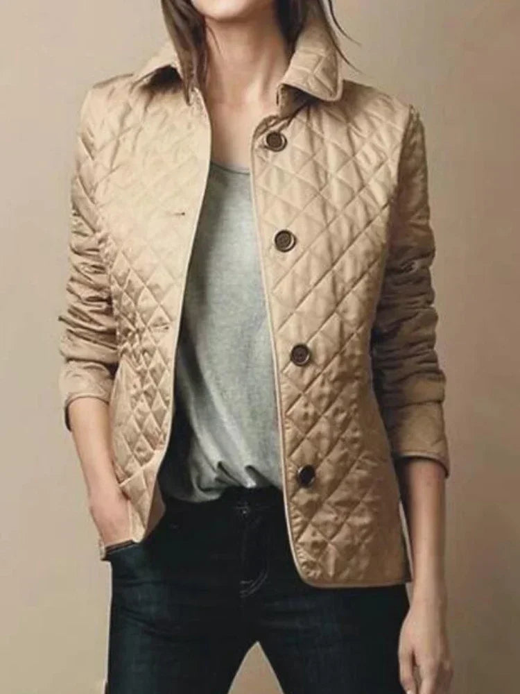 Jas Dames in Khaki