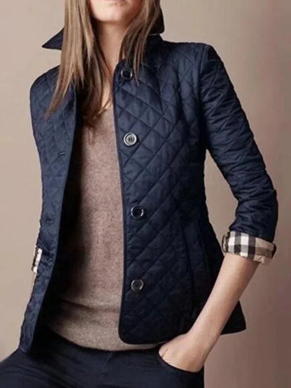 Jas Dames in Marineblauw