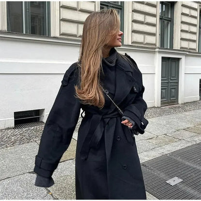 Trenchcoat Dames - detailfoto