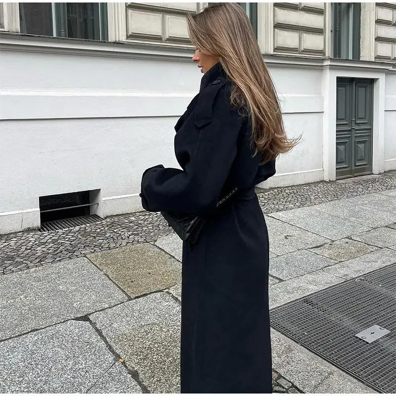 Trenchcoat Dames - detailfoto