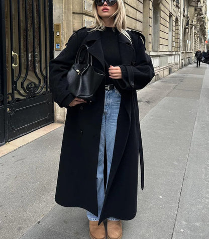 Trenchcoat Dames - detailfoto