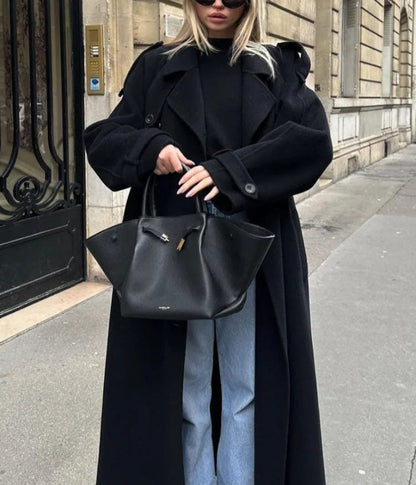 Trenchcoat Dames - detailfoto