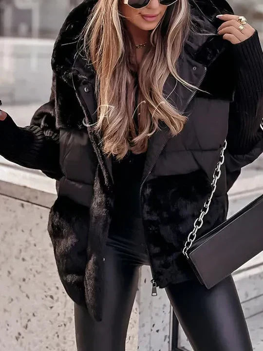 Teddyjas Dames in Zwart