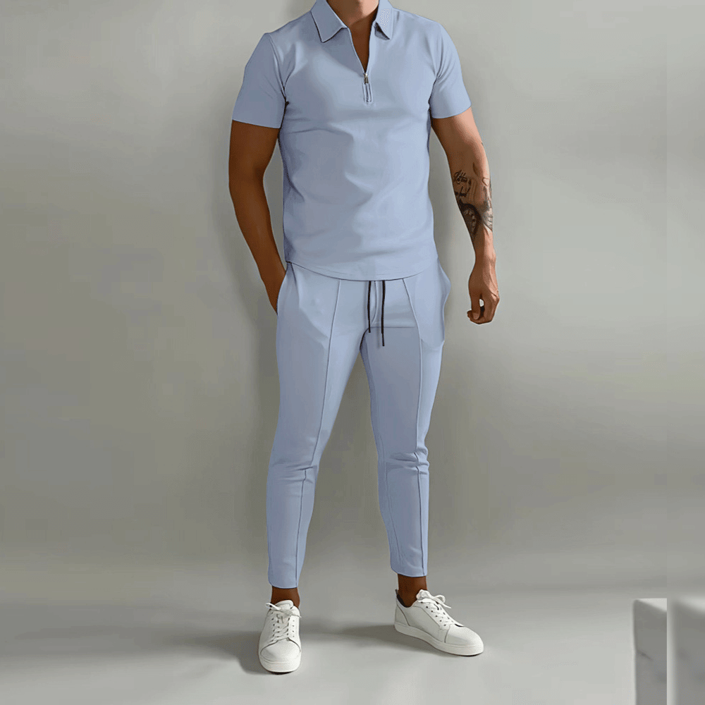 Heren Polo Set – Klassiek Design en Moderne Pasvorm voor Elke Gelegenheid