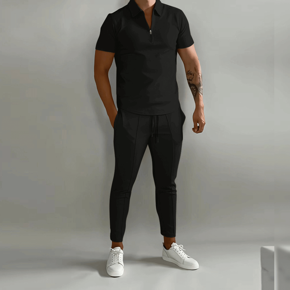 Heren Polo Set – Klassiek Design en Moderne Pasvorm voor Elke Gelegenheid