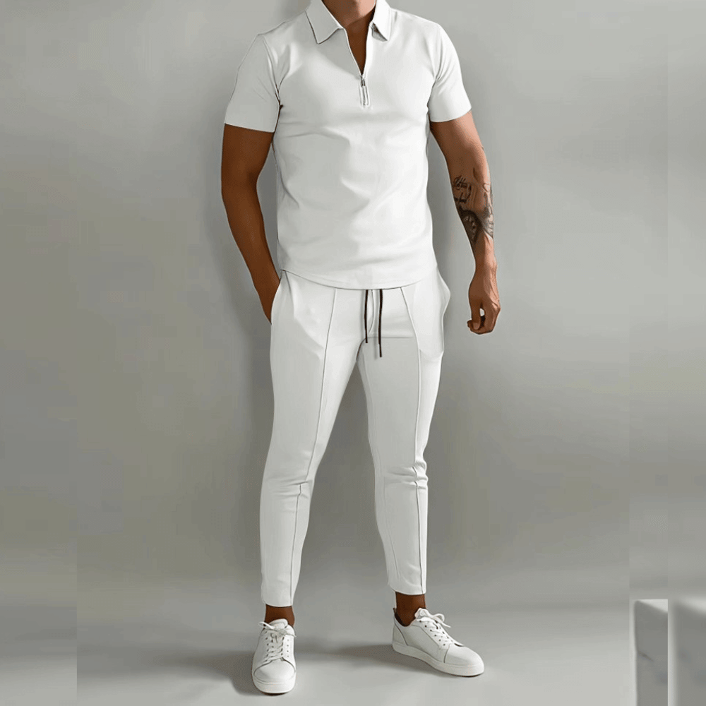 Heren Polo Set – Klassiek Design en Moderne Pasvorm voor Elke Gelegenheid