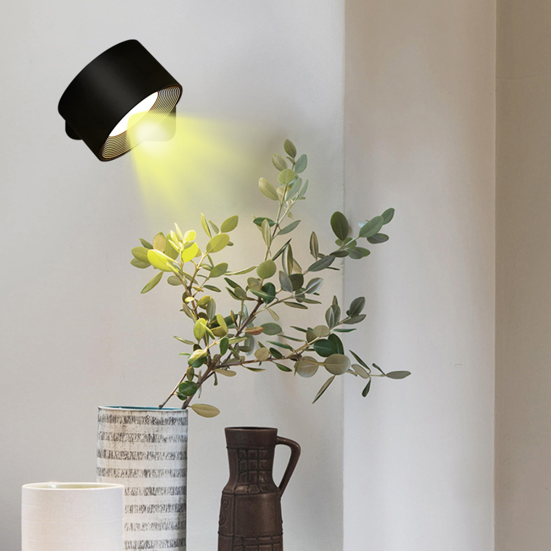 Draadloze LED Wandlamp Oplaadbaar – Binnen en Buiten Verlichting