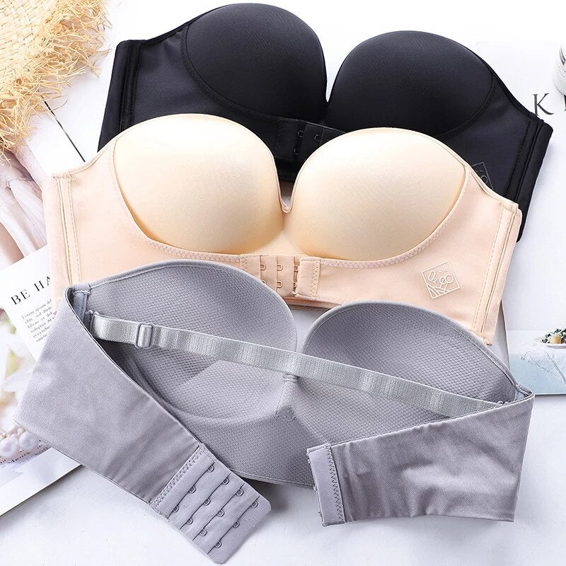 Ella Strapless Beha - Dames - Comfort Beha met Push-Up Effect en Perfecte Pasvorm