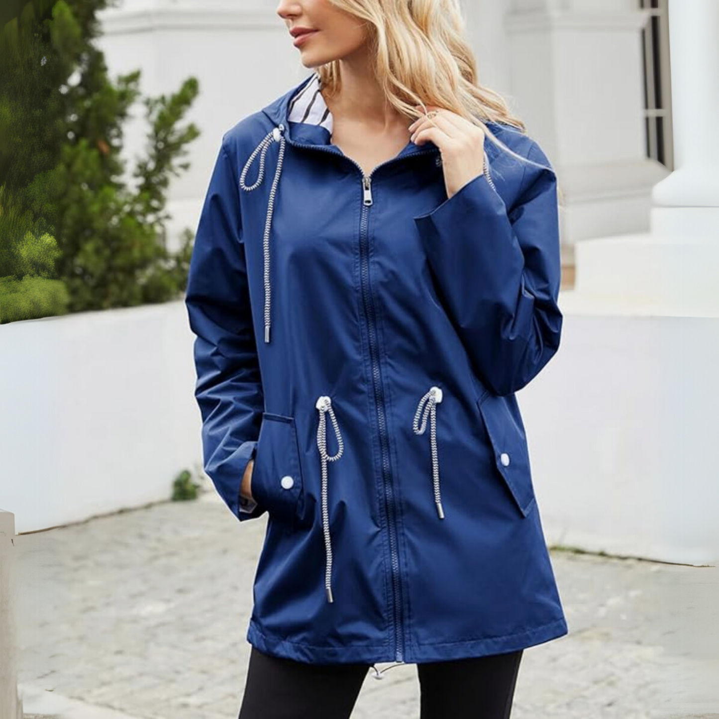 Waterdichte regenjas dames - volledige kleurencollectie