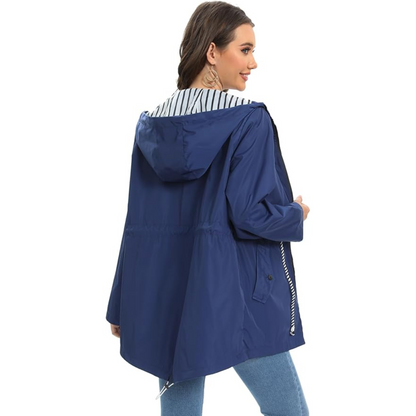 Regenjas dames groot formaat 5XL - stijlvol en comfortabel